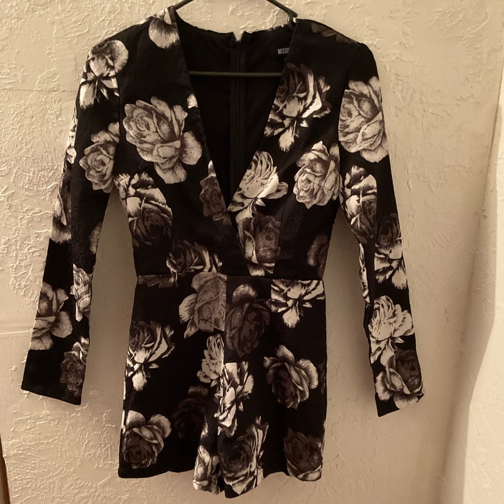 Formal Floral Romper